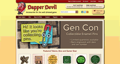 Desktop Screenshot of dapperdevil.com